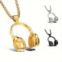 Fashionable Music Rock Earphone Necklace For Men Ideal Choice For Gifts