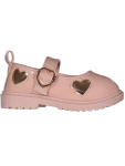 Pink Heart Casual Shoes - 5 Pink