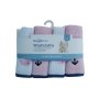 Nautica Pink Whale 4PK Washcloths New