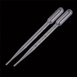 20PCS SET 3ML Plastic Eye Dropper Set Transfer Graduated Pipettes Lab Supplies