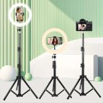 25.4CM Selfie Ring Light With Tripod Stand Phone Holder Stepless Dimmable speed LED Ring Light For Iphone & Android