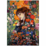 Tear Resistant Deco Print Klimt Lady