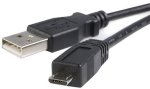 CATUSB2A-MICROB Micro USB 2M Cable Black