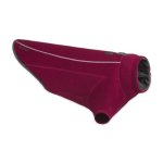 Fernie Knit Fleece Dog Jacket - X Small Hibiscus Pink