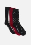 Ben Sherman Bs Gift Socks Dapperling 3 Pack - Navy & Red