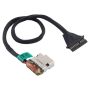 Dc Power Jack Connector With Flex Cable For Hp Omen 15-CE 924112-F15