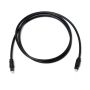 Excel Tech Fiber Optical Digital Audio Cable - 2M Black