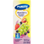 Purity From 6 Months Mixed Berry 100% Fruit Juice Blend 200ML