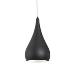 Tello Metal Pendant Light Black Or White - White