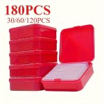 1BOX 60PCS Multifunctional Double-sided Transparent Adhesive Strips Removable And Reusable Clear Mounting Tape For Wall Decor An