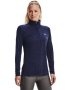 Women's Ua Tech Twist Zip - Midnight Navy / LG