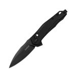 Monitor Duralock Flipper Black Gfn With G10 Overlays