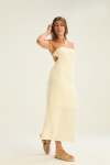 Havana Boobtube Dress - Maxi - White M-l