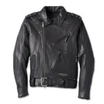 Men’s 120TH Anniversary Cycle Champ Leather Biker Jacket
