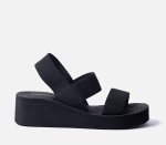 Wedge Sandal - 5 Black
