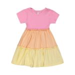 Younger Girl Cotton Tiered Dress
