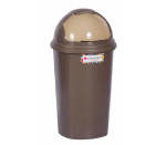 50L Contour Round Lift Bin Cappuccino
