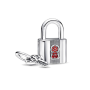 Pink Padlock And Key Charm