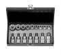 FORCE3D Force - 1/2 Dr 16 Piece Chrome Socket Set E10-E24