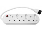 Acconet. Acconet 6 Way Multiplug With 3X 16A Sa And 3X 5A 2 Pin Sockets