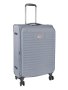 Cellini Destiny Medium 4 Wheel Trolley Case Black