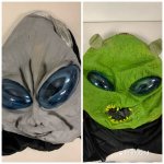 Alien Latex Face Mask