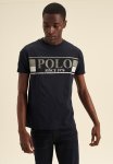 Polo Print Logo Short Sleeve Tee - Navy