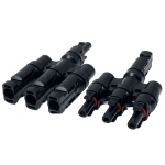 1-3 MC4 Solar Parallel Branch Connector Pair