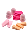 Assorted Multi-shape Cosmetic Sponge Set - None Multi