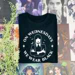 Wednesday’s We Wear Black T-Shirt