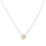 Necklace With Letter X In Gold