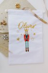 Personalised Embroidered Christmas Bag - Nutcracker Toy Soldier