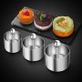 1PC Cold Dish Mold Stainless Steel Circular Dish Press Mold Cake Mold Suitable For Restaurant Kitchen