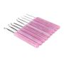 Crochet Hooks Set Ergonomic Handle Knitting Needles