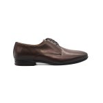 3-LACE Leather Shoe Brown - Brown 12