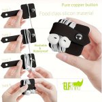 Silicone Headphone Wire Winder data Cable Ties creative Silicone Gifts