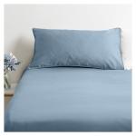 200TC Blue Oxford Duvet Cover Set