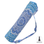 Yoga Mat Carry Bag - Yoga Mat Carry Bag / Mandala Design / Blue