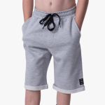 Fox Boys Detonate Fleece Short Grey Mel - 15-16