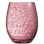 Hiball Glass C&s Primary Handcraft Red Hiball 360ML Set Of 6