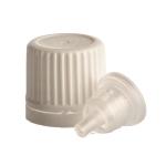 White Slow-flow Dropper Cap 18 410