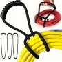 1PC 60CM/24IN Storage Strap With Handlewire Cable Water Pipe Storage Handheld Strap Nylon Suspension Storage Heavy-duty Storage Strap