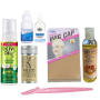 Wax Stick Olive Oil Foam Mousse Glue & Remover Wig Cap Razor & Argan Oil