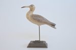 Grey & White Sea Bird On Base 30X28CM