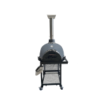 Festivo - Wood-fire Mosaic Pizza Oven 3-4 Pizzas Optional Mobile Stand - Designer Plain Finish