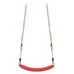 Outdoor Children Belt Swing Seat With Rope MQ-2 Red