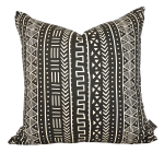 Black Tribal Pattern Scatter Cover 1 - 60CM X 60CM