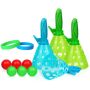 Pop Pass Ball Catch Game Toy With Launcher Baskets Bracelets - 12 Piece