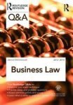 Q&a Business Law: 2012-2013 Paperback 2nd Revised Edition
