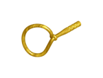 Parts Minifigure Utensil Lasso 99253 - Pearl Gold